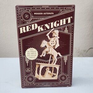 NEW Wooden Toy Knight Automatron Automata 3D Puzzle Engineering Machine STEM Gea